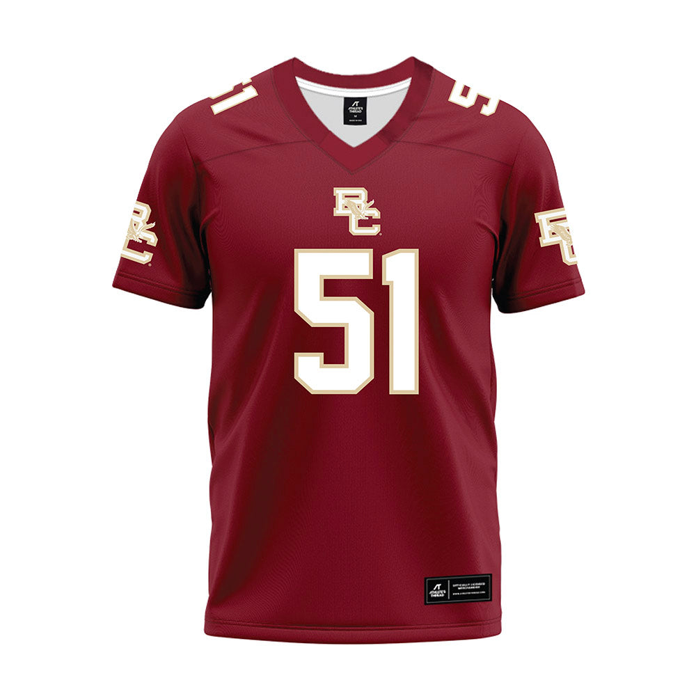 Boston College - NCAA Football : Amir Johnson - Premium Football Jersey-0