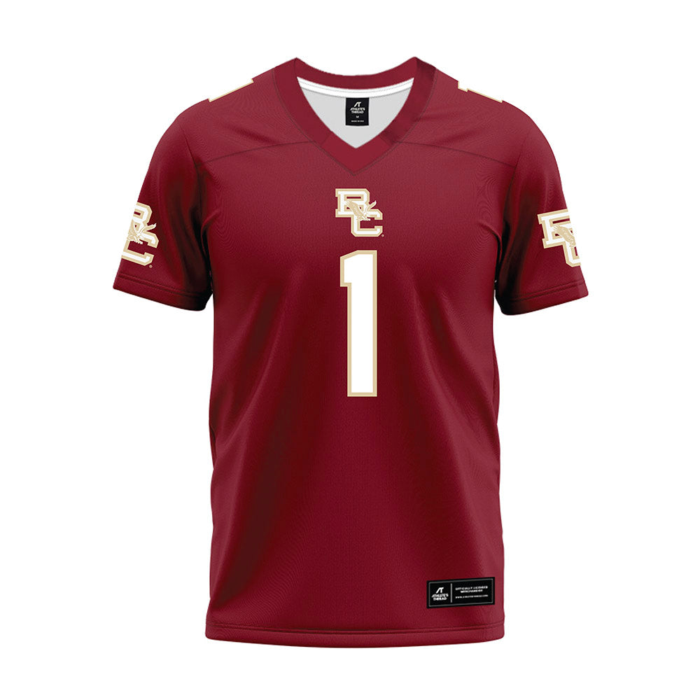 Boston College - NCAA Football : Thomas Castellanos - Premium Football Jersey