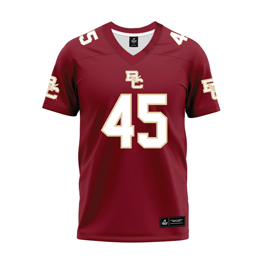 Boston College - NCAA Football : Max Tejpaul - Premium Football Jersey-0