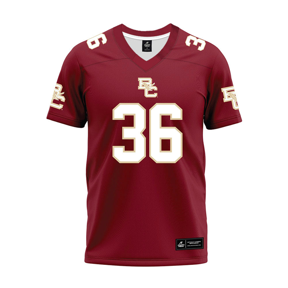 Boston College - NCAA Football : Hunter Clark - Premium Football Jersey-0