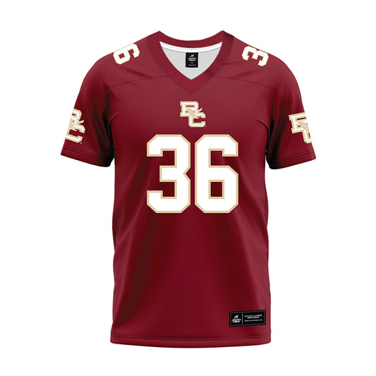 Boston College - NCAA Football : Hunter Clark - Premium Football Jersey-0