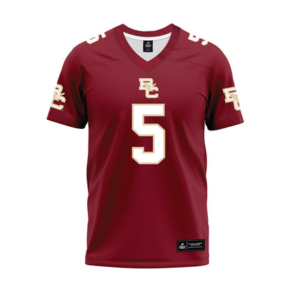 Boston College - NCAA Football : Bryce Steele - Premium Football Jersey-0
