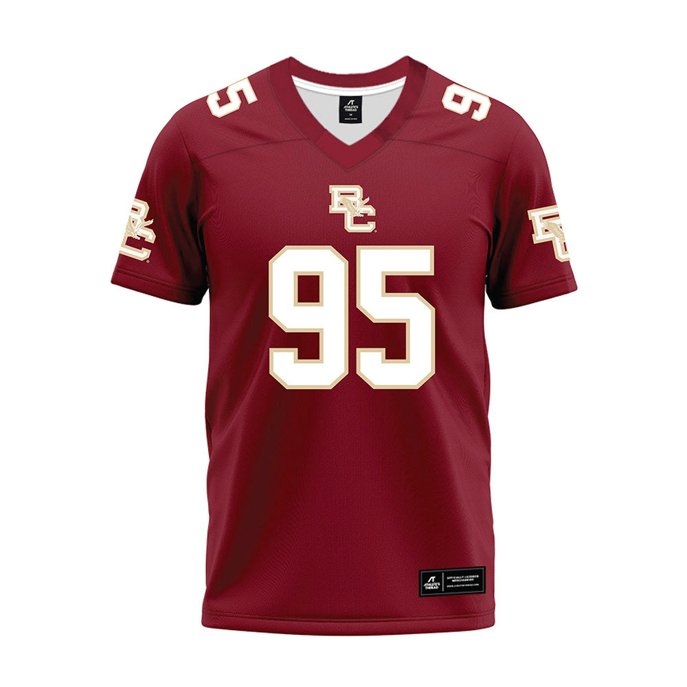 Boston College - NCAA Football : Liam Connor - Premium Football Jersey-0