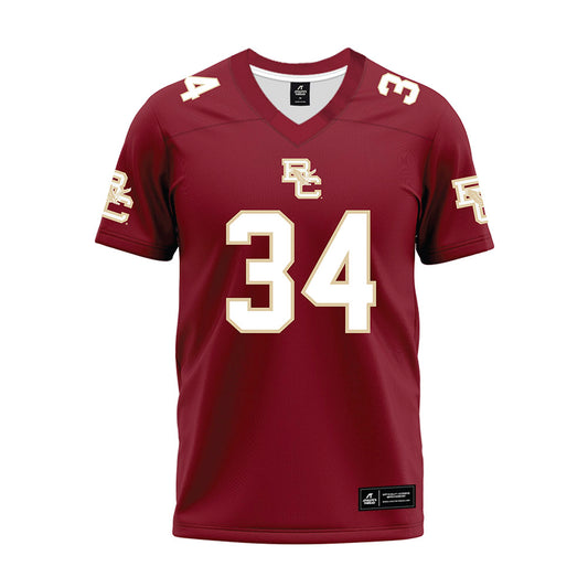 Boston College - NCAA Football : Duke Brennan - Premium Football Jersey-0
