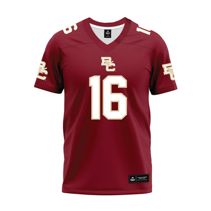 Boston College - NCAA Football : Isaiah Farris - Premium Football Jersey-0