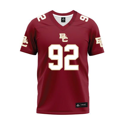 Boston College - NCAA Football : Caleb Jones - Premium Football Jersey