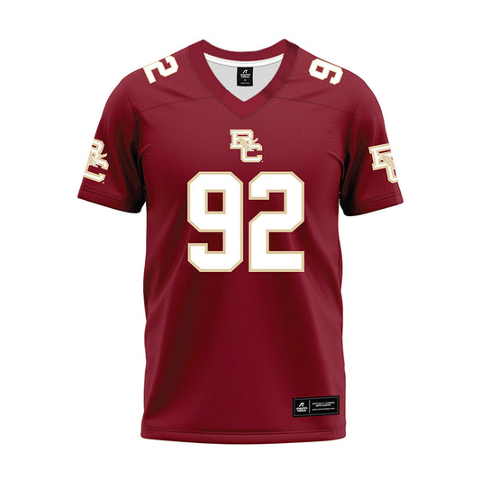 Boston College - NCAA Football : Caleb Jones - Premium Football Jersey