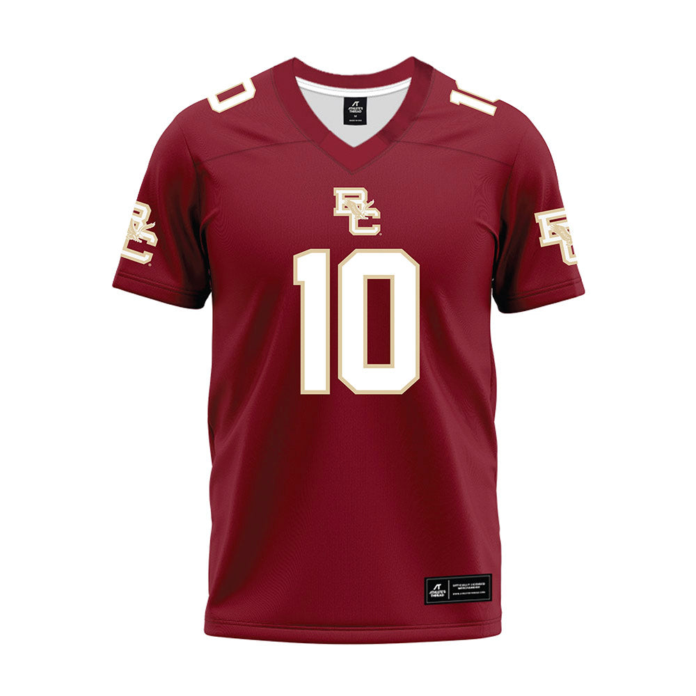 Boston College - NCAA Football : Syair Torrence - Premium Football Jersey-0