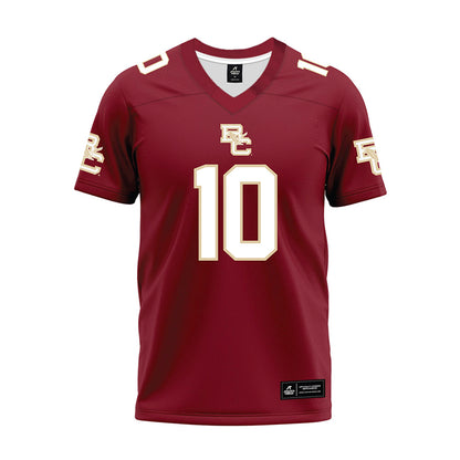Boston College - NCAA Football : Syair Torrence - Premium Football Jersey-0
