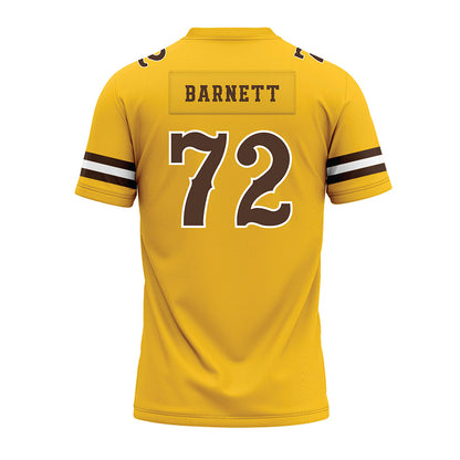 Wyoming - NCAA Football : Caden Barnett - Premium Football Jersey