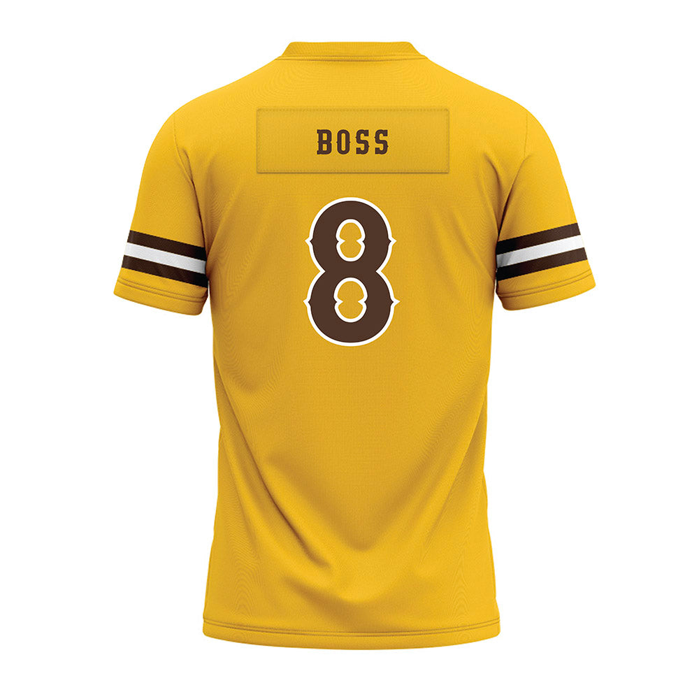 Wyoming - NCAA Football : Tyrese Boss - Premium Football Jersey