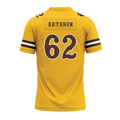 Wyoming - NCAA Football : Spencer Rathbun - Premium Football Jersey