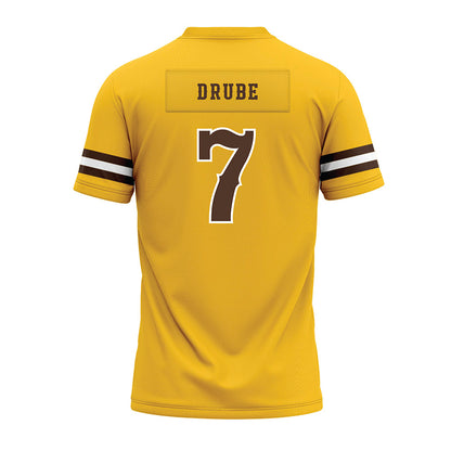 Wyoming - NCAA Football : Mason Drube - Premium Football Jersey-1