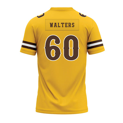 Wyoming - NCAA Football : Wyatt Walters - Premium Football Jersey-1