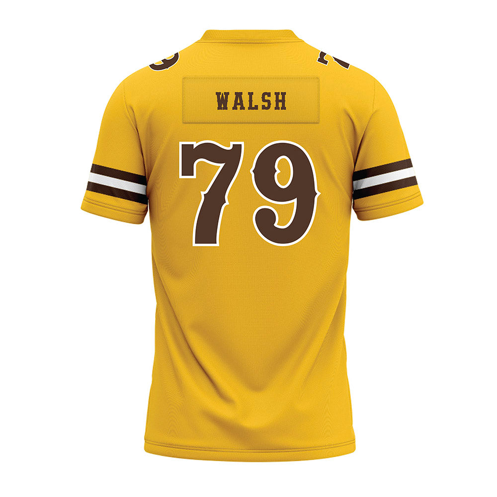 Wyoming - NCAA Football : Jack Walsh - Premium Football Jersey
