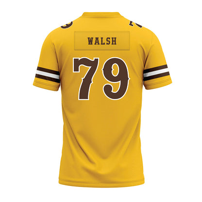 Wyoming - NCAA Football : Jack Walsh - Premium Football Jersey