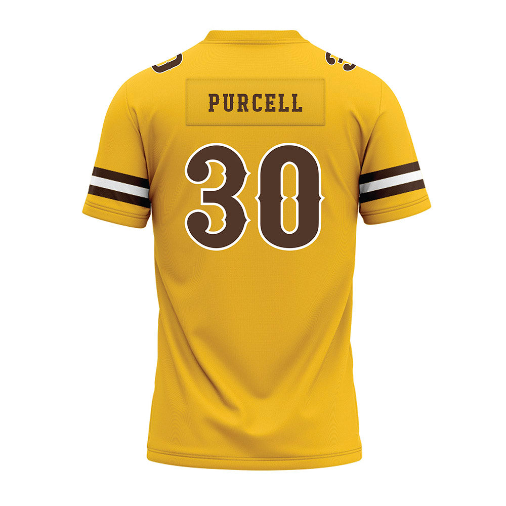 Wyoming - NCAA Football : Lafai Purcell - Premium Football Jersey-1