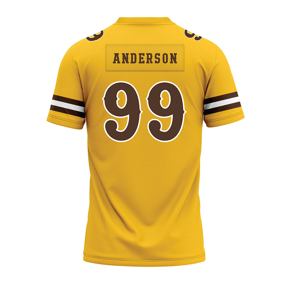 Wyoming - NCAA Football : Keelan Anderson - Premium Football Jersey