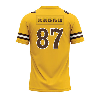 Wyoming - NCAA Football : Isaac Schoenfeld - Premium Football Jersey