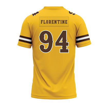 Wyoming - NCAA Football : Ben Florentine - Premium Football Jersey