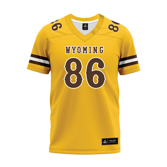 Wyoming - NCAA Football : Evan Svoboda - Premium Football Jersey-0
