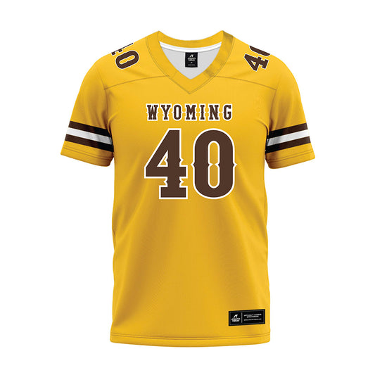 Wyoming - NCAA Football : Tyce Westland - Premium Football Jersey