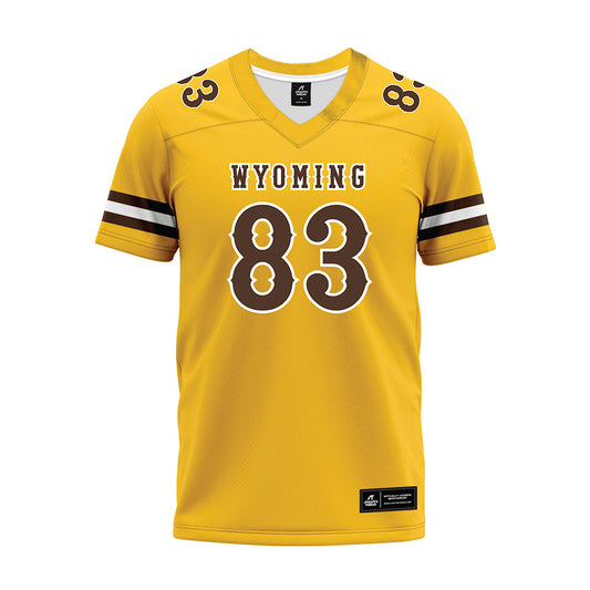 Wyoming - NCAA Football : Kyle Frendt - Premium Football Jersey-0