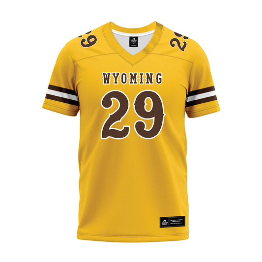 Wyoming - NCAA Football : Isaac Sell - Premium Football Jersey