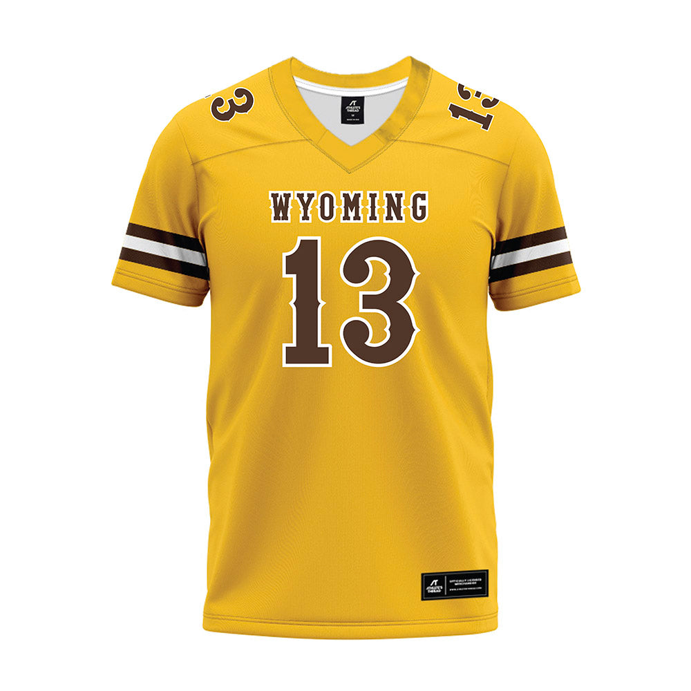 Wyoming - NCAA Football : Chris Durr jr - Premium Football Jersey-0