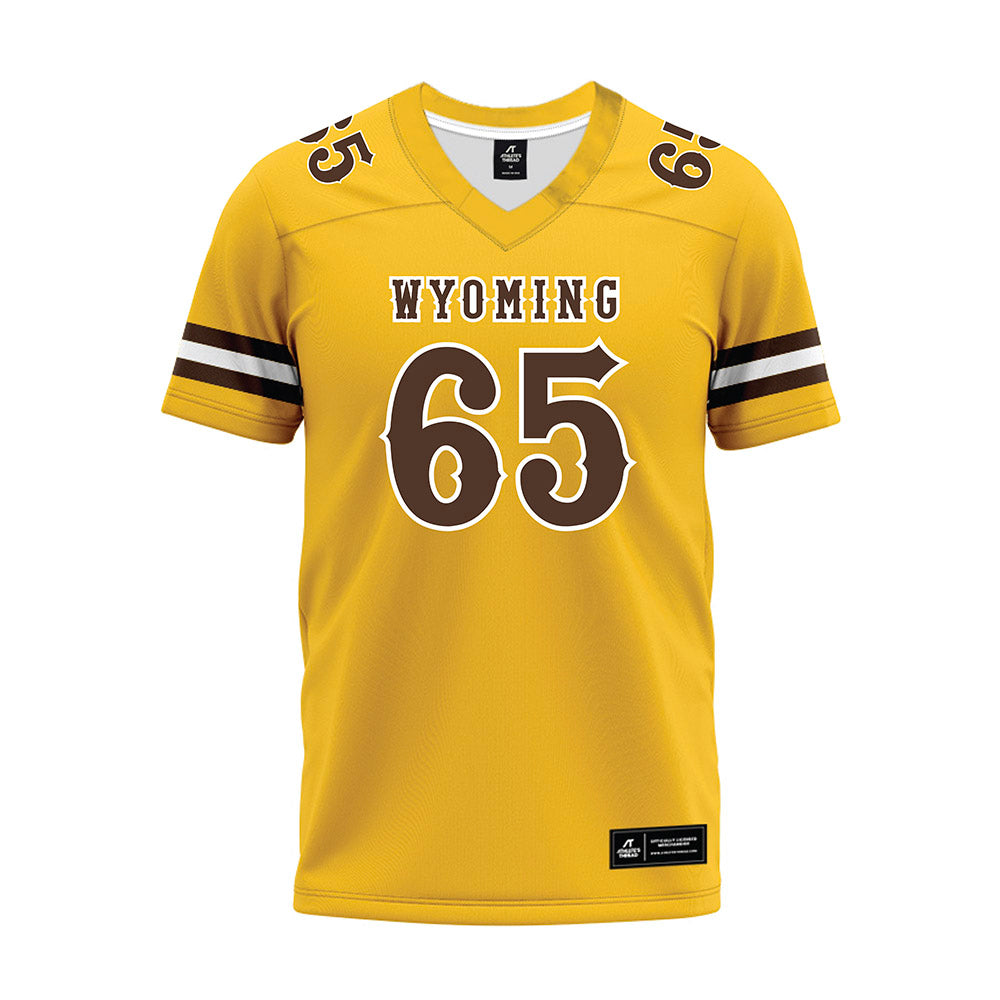 Wyoming - NCAA Football : Nathan Geiger - Premium Football Jersey