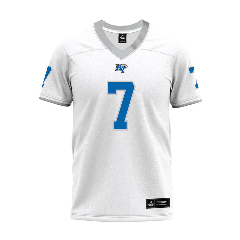 MTSU - NCAA Football : Zaylin Wood - Premium Football Jersey