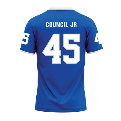 MTSU - NCAA Football : Bobby Council Jr - Premium Football Jersey