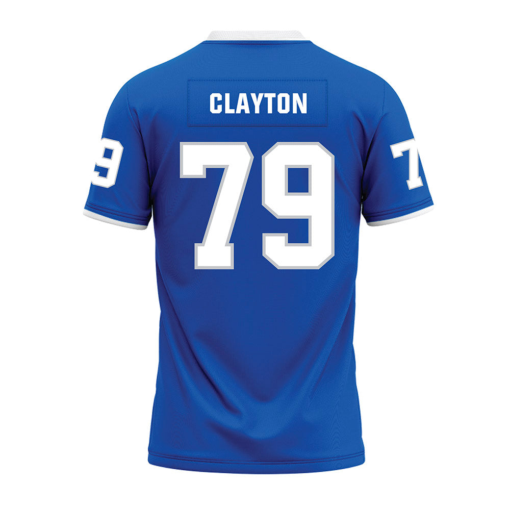 MTSU - NCAA Football : Zach Clayton - Premium Football Jersey