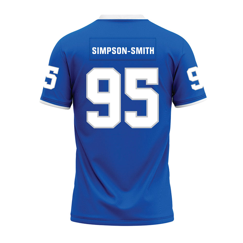 MTSU - NCAA Football : Zeion Simpson-smith - Premium Football Jersey-1