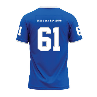 MTSU - NCAA Football : Otto Janse Van Rensburg - Premium Football Jersey-1