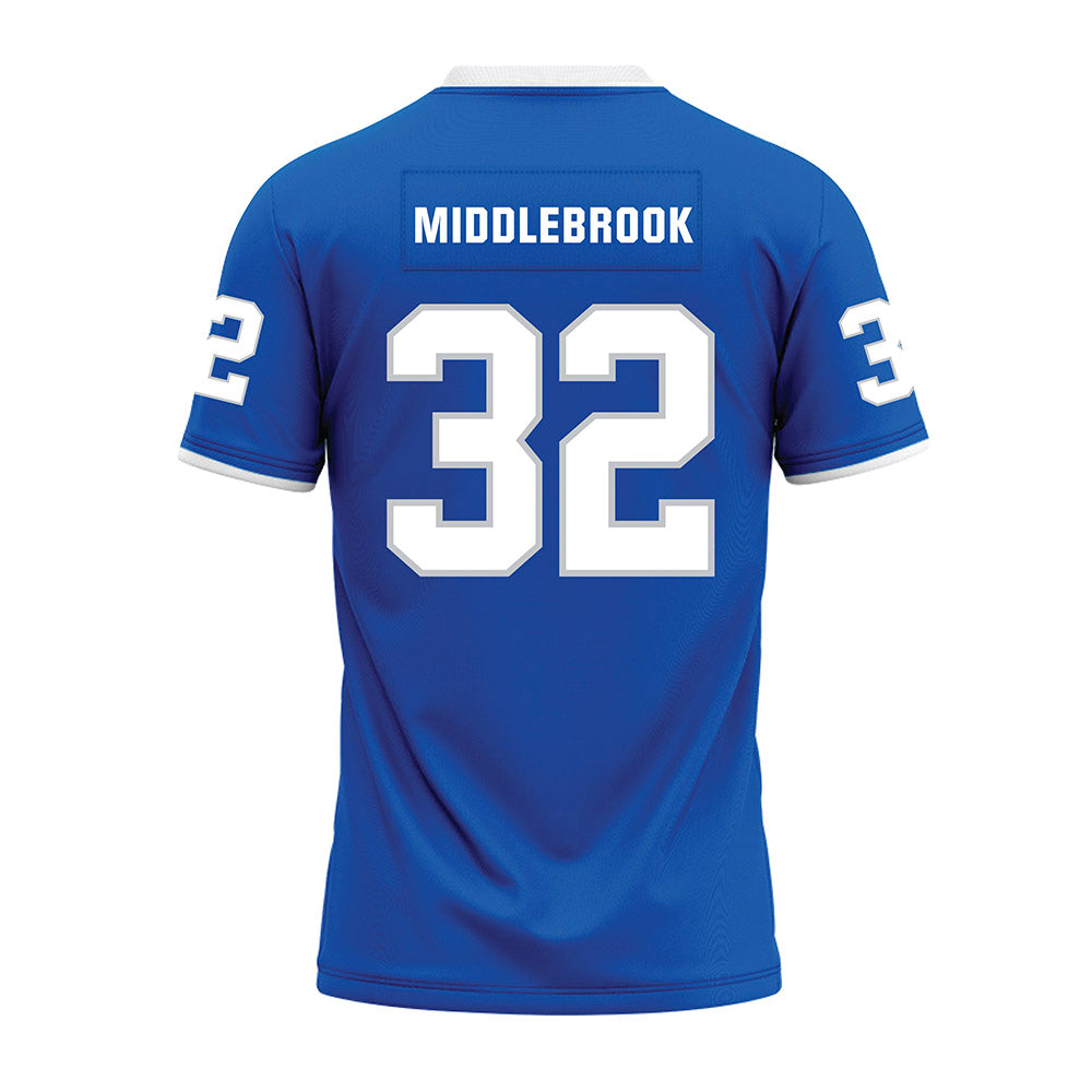 MTSU - NCAA Football : Jekail Middlebrook - Premium Football Jersey