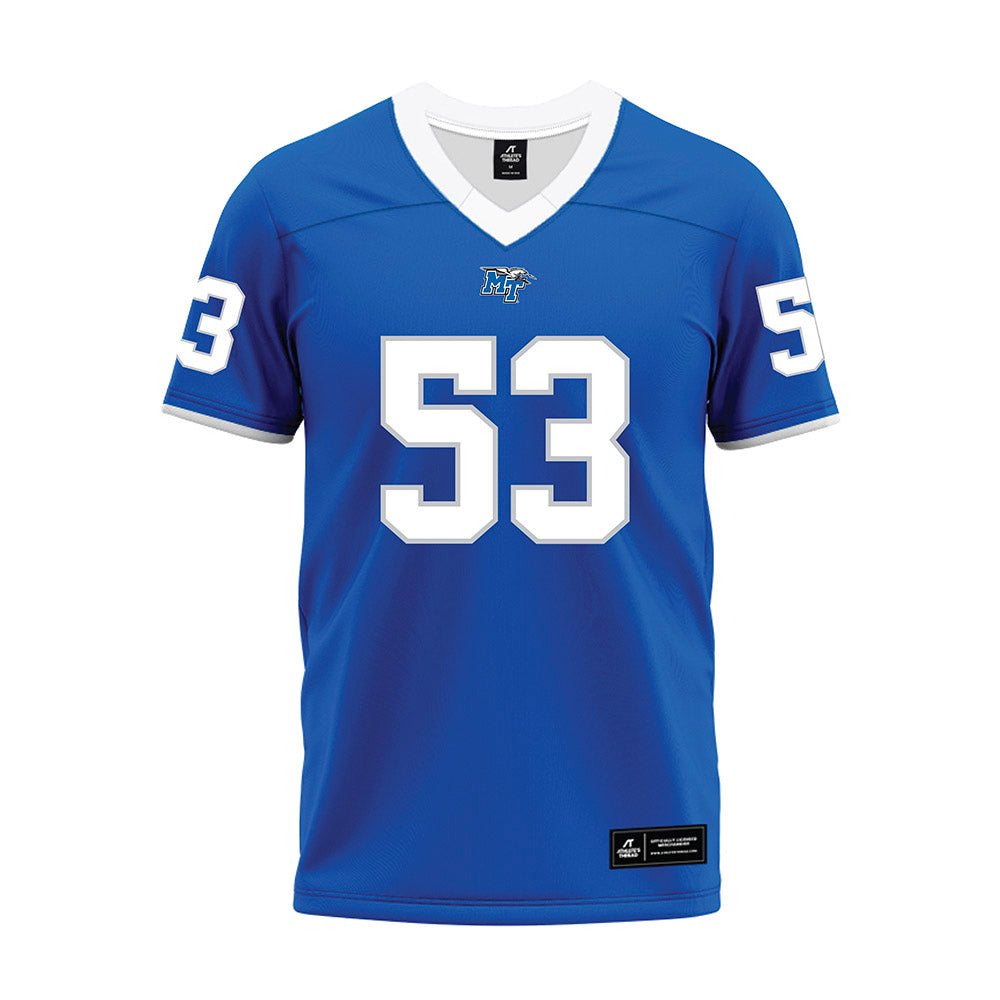 MTSU - NCAA Football : Roman Jones - Premium Football Jersey-0
