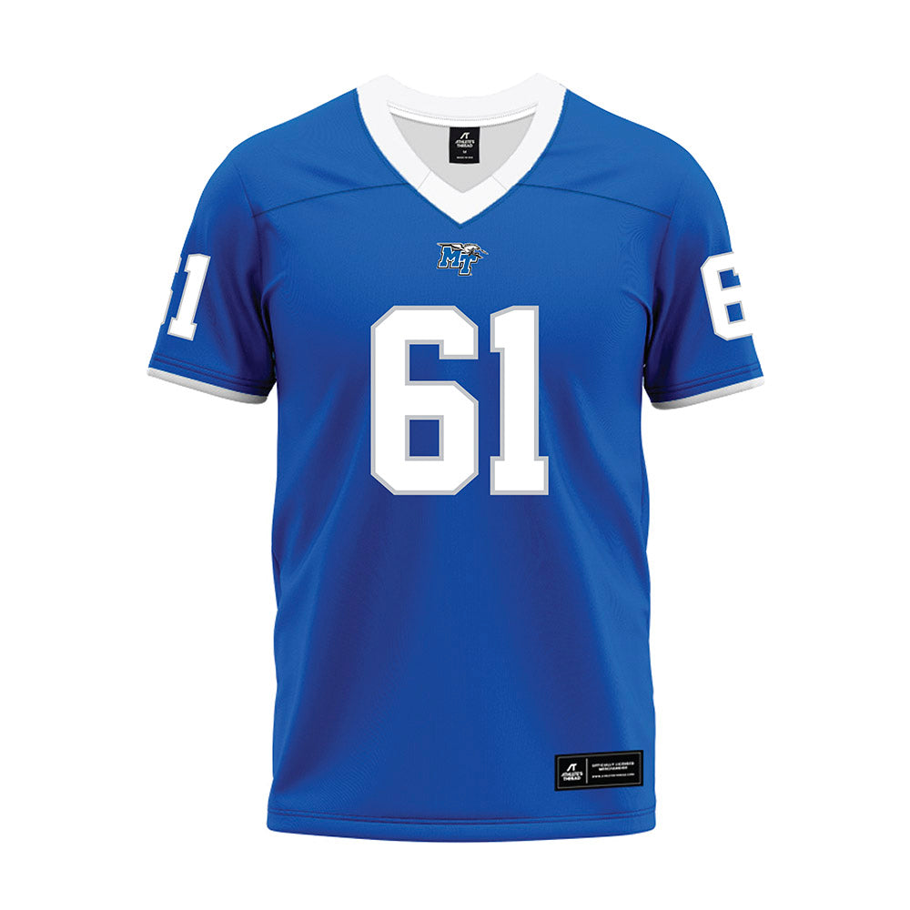 MTSU - NCAA Football : Otto Janse Van Rensburg - Premium Football Jersey-0