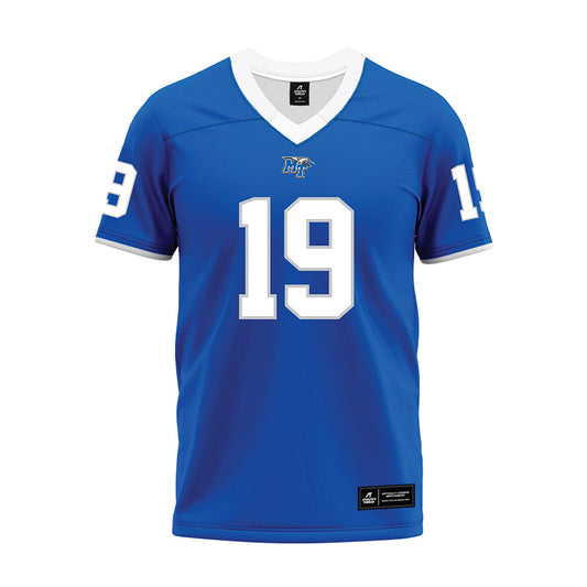 MTSU - NCAA Football : Locke Kennedy - Premium Football Jersey-0