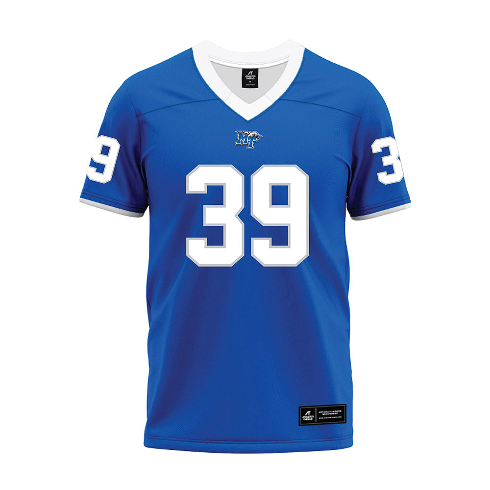 MTSU - NCAA Football : Christofer Noble - Premium Football Jersey-0