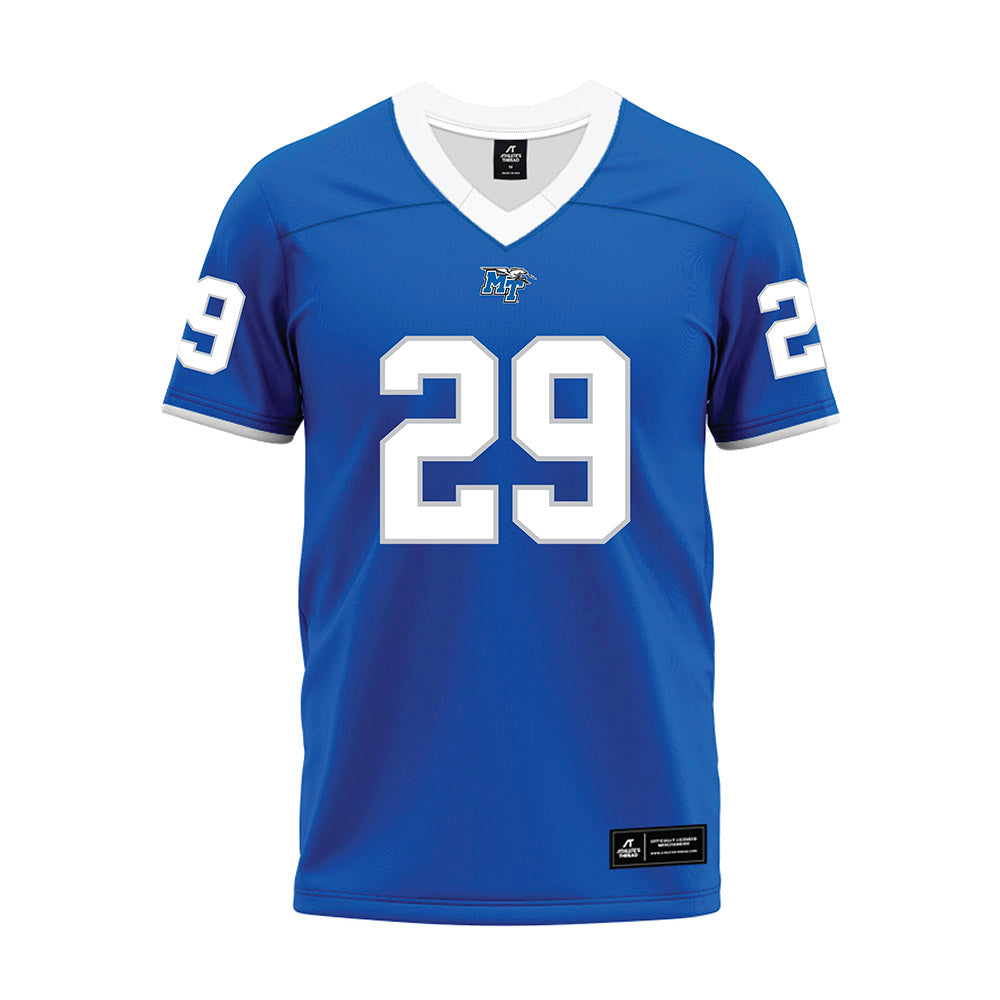 MTSU - NCAA Football : Dominic Taylor - Premium Football Jersey-0
