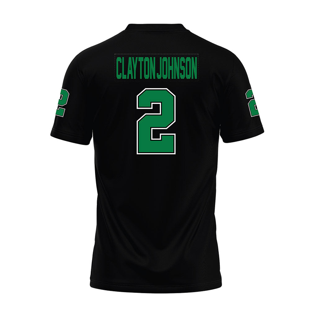 North Texas - NCAA Football : Shaadie Clayton-Johnson - Premium Football Jersey-1