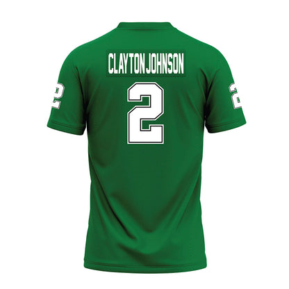 North Texas - NCAA Football : Shaadie Clayton-Johnson - Premium Football Jersey-1