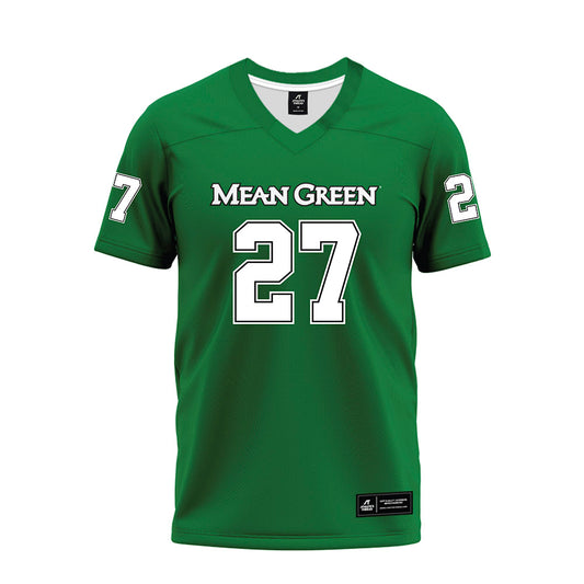 North Texas - NCAA Football : Wyatt Young - Premium Football Jersey