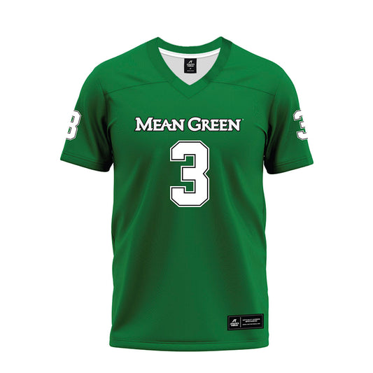 North Texas - NCAA Football : Zakye Barker - Premium Football Jersey-0
