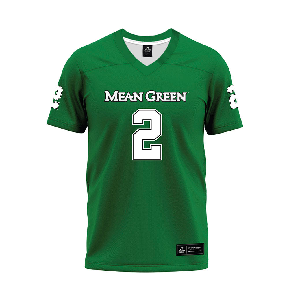 North Texas - NCAA Football : Shaadie Clayton-Johnson - Premium Football Jersey-0