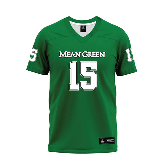 North Texas - NCAA Football : Terrence Lewis - Premium Football Jersey-0