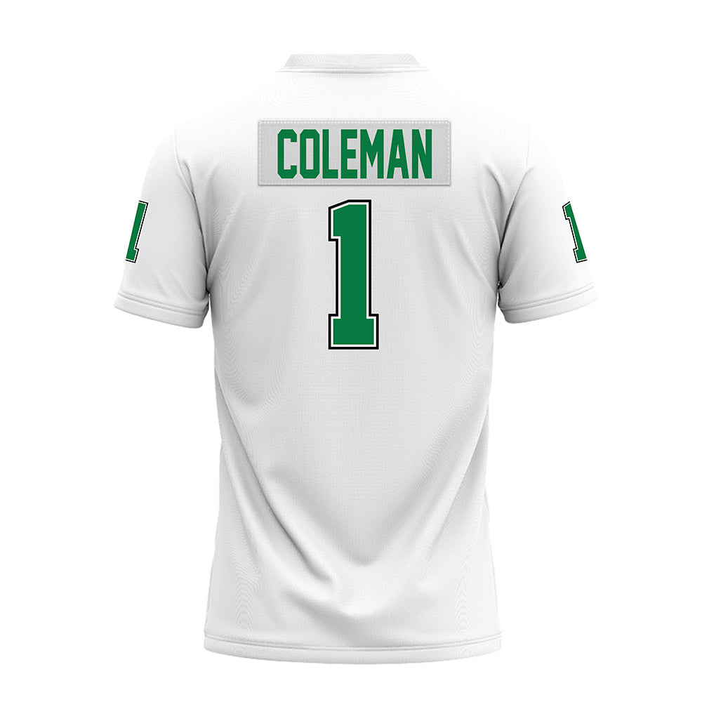 North Texas - NCAA Football : Miles Coleman - Premium Football Jersey-1