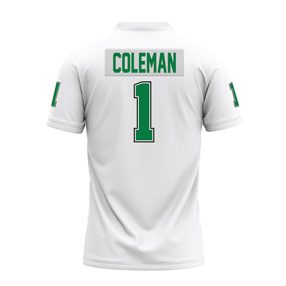 North Texas - NCAA Football : Miles Coleman - Premium Football Jersey-1