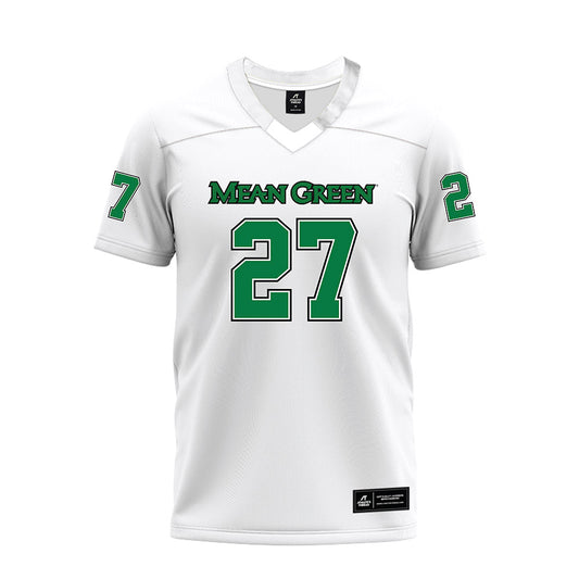 North Texas - NCAA Football : Wyatt Young - Premium Football Jersey